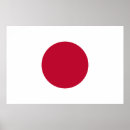 Suche nach japan flagge poster Weiß