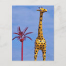 Suche nach gelbe giraffe postkarten Blau