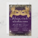 Suche nach masquerade mask einladungen Quinceañera