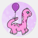 Suche nach dinosaurier aufkleber Rosa