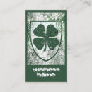 Suche nach irish visitenkarten Vierblättriges kleeblatt