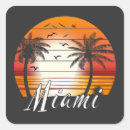 Suche nach miami florida aufkleber Sommer