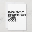 Suche nach lustiger programmierer postkarten Geek