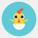 Suche nach küken aufkleber Huhn