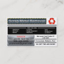 Suche nach altmetall visitenkarten Recyceln