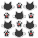 Suche nach katzen silhouette aufkleber Kätzchen
