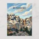 Suche nach der mount rushmore postkarten Denkmal