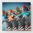 Suche nach zebras wanduhren Tiere