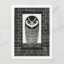 Suche nach schwarz weiße eule postkarten Vintag