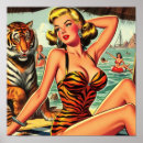 Suche nach vintage tiger poster Tierdruck