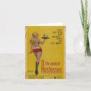 Suche nach hostess karten Vintag