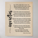 Suche nach invictus poster Motivierend