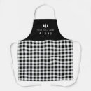 Suche nach code schürzen Schwarz weiß