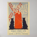 Suche nach französische katze poster Vintag