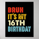 Suche nach 16 geburtstag poster Lustig