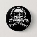 Suche nach piraterie buttons Gekreuzte knochen