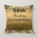 Suche nach 50 hochzeitstag kissen Gold