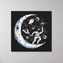 Suche nach astronauten leinwandbilder Raumschiff