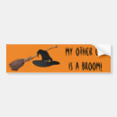 Suche nach halloween spaß autoaufkleber Broomstick