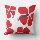 Suche nach roter hibiskus kissen Modern