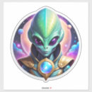 Suche nach cartoon alien aufkleber Raum
