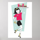 Suche nach roller skate poster Bedienung