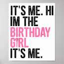 Suche nach geburtstagsmädchen poster Der geburtstag