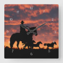 Suche nach wilder westen wanduhren Western