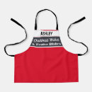 Suche nach weihnachtskochen schürzen Backen