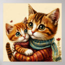 Suche nach zwei katzen poster Niedlich