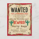 Suche nach vintages plakat einladungen Cowboy
