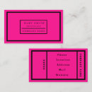 Suche nach neon pink visitenkarten Minimal
