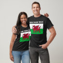 Suche nach wales flagge tshirts Für ihn