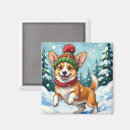 Suche nach pembroke welsh corgi magnete Weihnachten