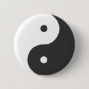 Suche nach ying und yang buttons Frieden