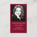 Suche nach schauspieler headshots visitenkarten Jede person