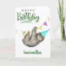 Suche nach niedlicher sloth karten Faultier