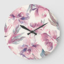 Suche nach rosa pfingstrose wanduhren Aquarell