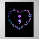 Suche nach semicolon poster Geistige gesundheit
