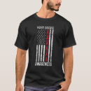 Suche nach herzkrankheit tshirts Rot