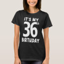 Suche nach 36 geburtstag tshirts Es ist
