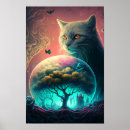 Suche nach mystische katze poster Jede person