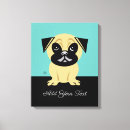 Suche nach niedlicher mops leinwandbilder Lustig