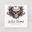 Suche nach schädel visitenkarten Gotisch