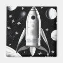 Suche nach raketenschiff magnete Astronaut