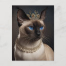 Suche nach siamesische katze postkarten Kitty