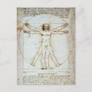 Suche nach vitruvian mann postkarten Leonardo