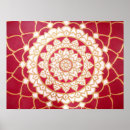 Suche nach goldene mandala poster Spirituell