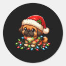 Suche nach pekingese aufkleber Weihnachtsbaum