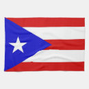 Suche nach puerto rico ist der geschirr tücher Flagge